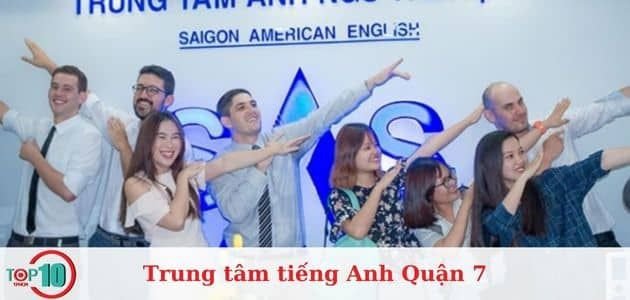 Anh ngữ Saigon American English quận 7 tập trung phát triển giao tiếp