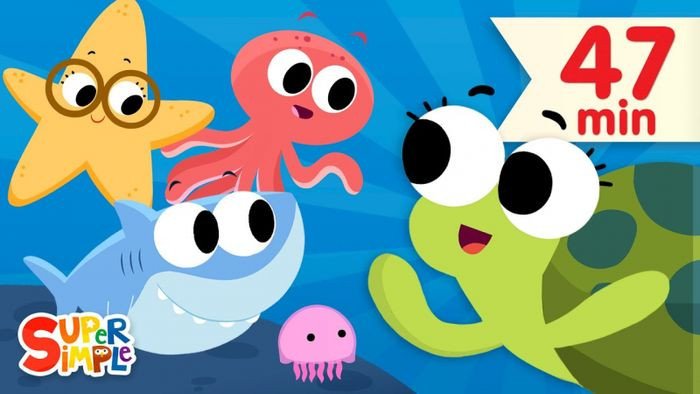 Bài hát Super Simple Songs giúp bé học từ vựng tiếng Anh