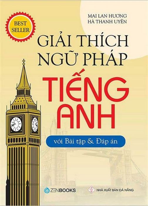 Bìa cuốn Giải Thích Ngữ Pháp Tiếng Anh