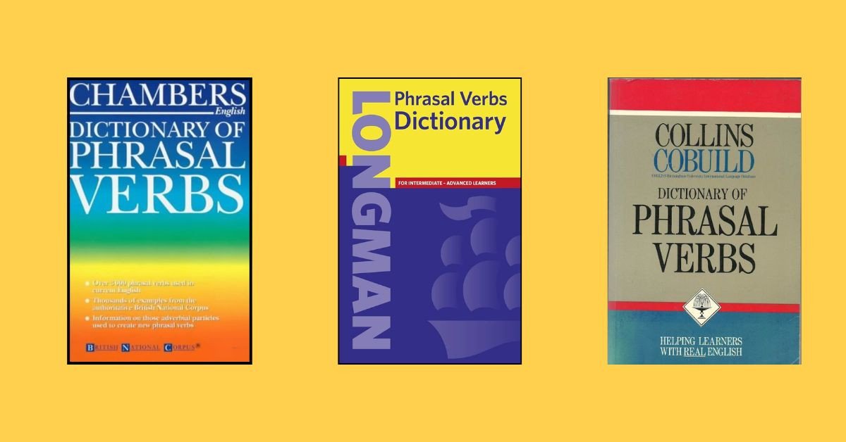 Bìa sách Collins Cobuild Dictionary of Phrasal Verbs, nguồn tham khảo Phrasal Verb đáng tin cậy