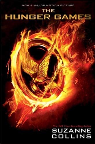 Bìa sách The Hunger Games, câu chuyện sinh tồn đầy kịch tính