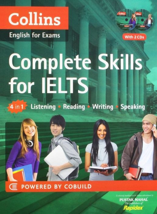 Bộ Collins English For IELTS bao gồm đầy đủ các kỹ năng