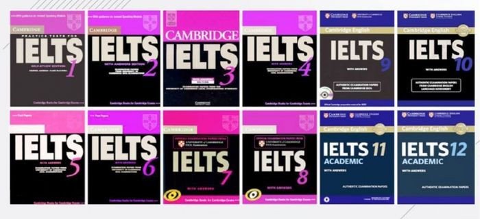 Bộ sách Cambridge IELTS phổ biến cho người ôn thi IELTS