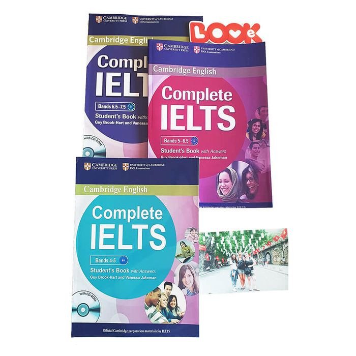 Bộ sách Complete IELTS của Cambridge phù hợp mọi cấp độ