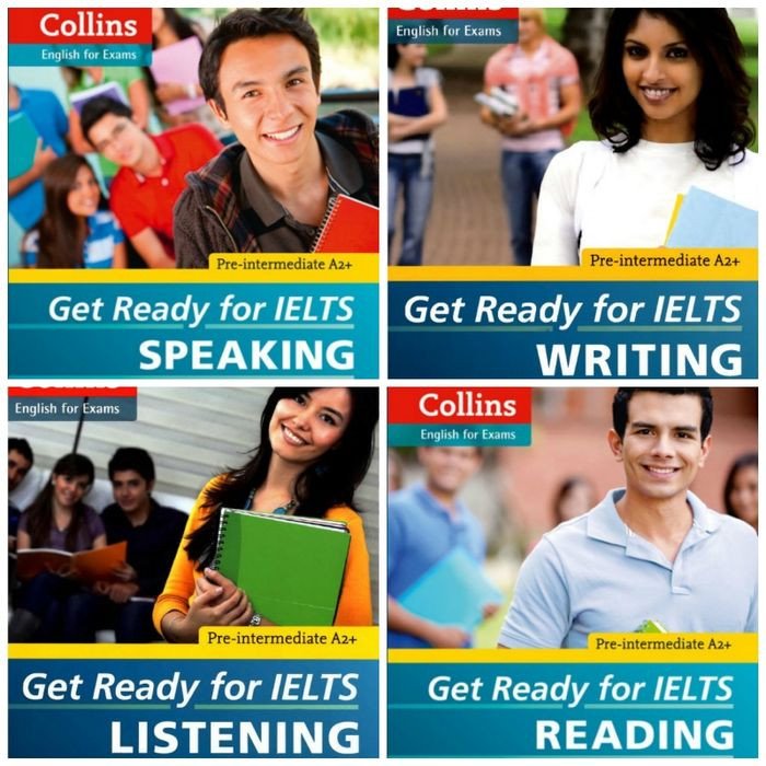 Bộ sách Get Ready for IELTS của Collins cho người mới bắt đầu