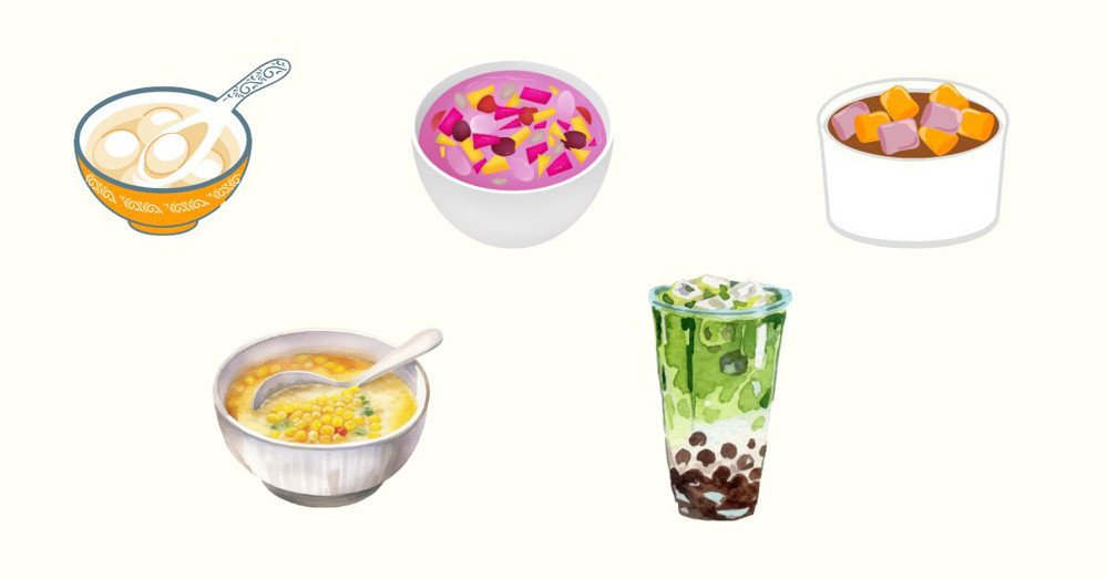 Các món chè truyền thống Việt Nam đa dạng sắc màu và hương vị