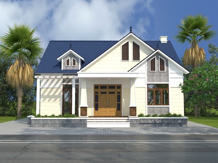 Căn nhà mơ ước hiện đại với thiết kế tối giản