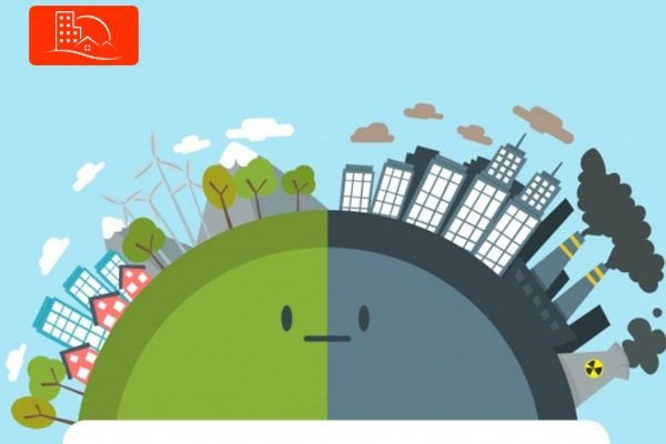 Cảnh quan cây xanh tươi tốt trong công viên, mang lại không khí trong lành, biểu tượng cho việc bảo vệ môi trường và phát triển bền vững.