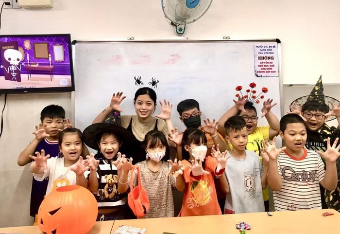 Cơ sở vật chất lớp học Trung tâm Ngoại ngữ Đô Thành