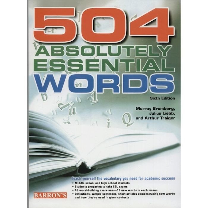 Cuốn sách 504 Absolutely Essential Words giúp xây dựng từ vựng giao tiếp