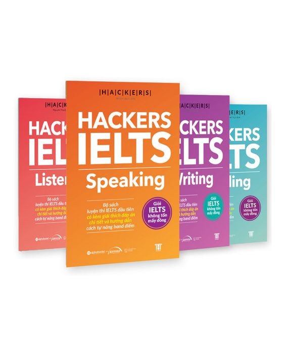Cuốn sách HACKERS IELTS hỗ trợ nâng cao 4 kỹ năng