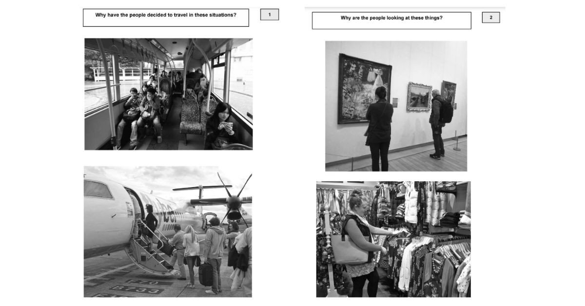 Đề thi mẫu FCE Speaking Part 2