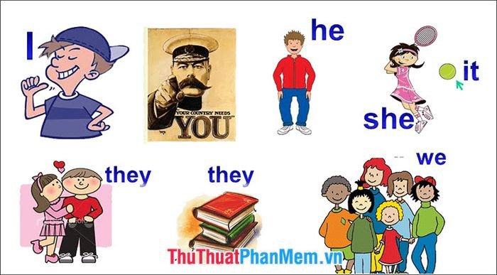 Định nghĩa ngôi thứ trong tiếng Anh, hay đại từ nhân xưng.