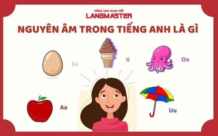 Định nghĩa nguyên âm trong tiếng Anh