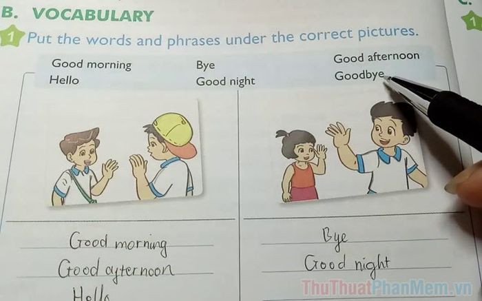 Giao diện tổng quan các ứng dụng giải tiếng Anh