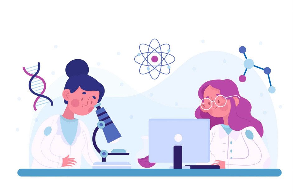 Hai người khác biệt thể hiện cụm động từ Set apart