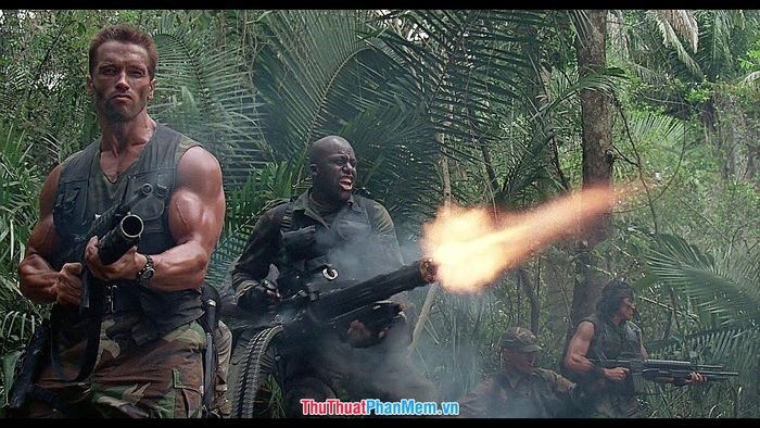 Hình ảnh đặc trưng của thể loại phim tiếng Anh hành động