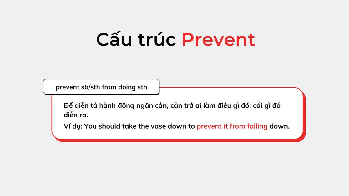 Hình ảnh giải thích cấu trúc prevent somebody something from doing something trong ngữ pháp tiếng Anh