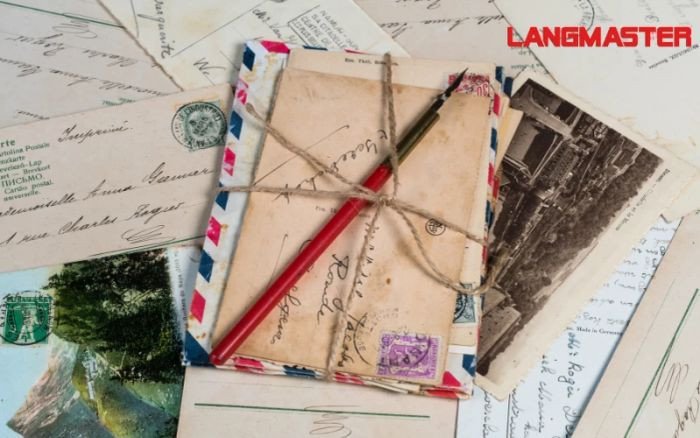 Hình ảnh minh họa chi tiết thông tin người gửi và người nhận trong phần tiêu đề thư tiếng Anh trang trọng