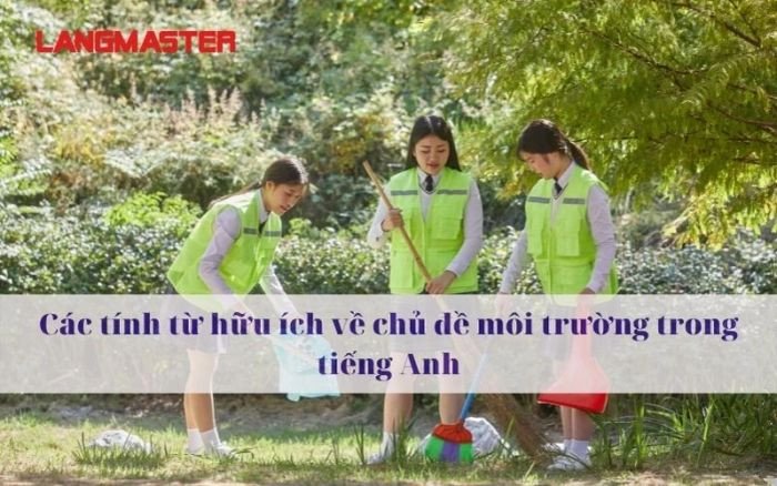 Học các tính từ tiếng Anh về môi trường