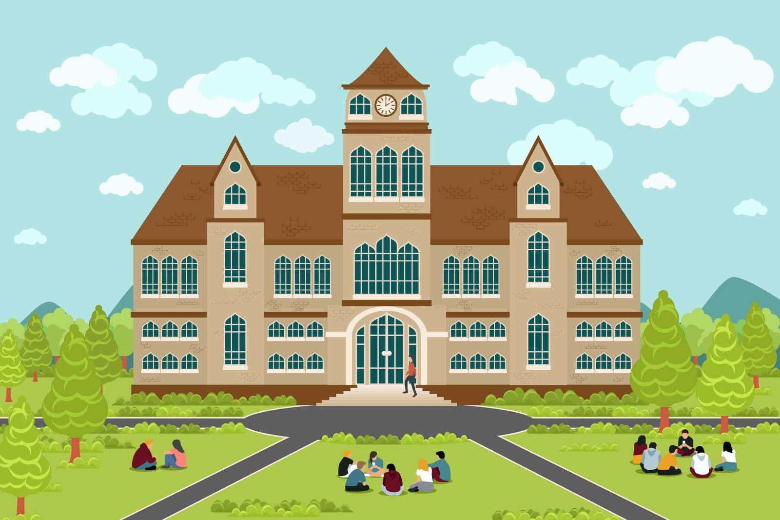 Học sinh nam và nữ trong lớp học minh họa đề bài IELTS Writing Task 2 về giáo dục hỗn hợp