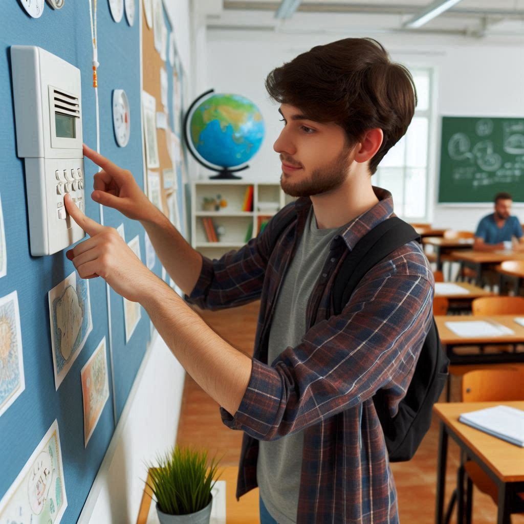 Học sinh thảo luận ý tưởng sống xanh trong bài tập Tiếng Anh 12 Unit 3