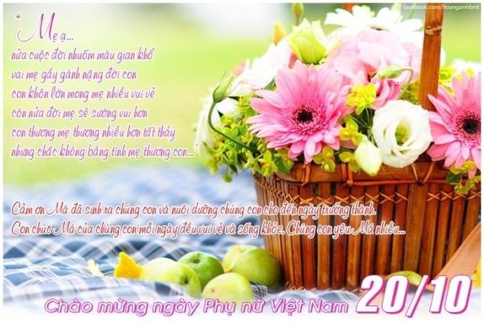 Học tiếng Anh qua lời chúc mẹ