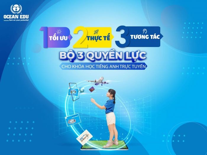 Học viên tập trung lắng nghe bài giảng tiếng Anh từ giáo viên, phát triển kỹ năng nghe