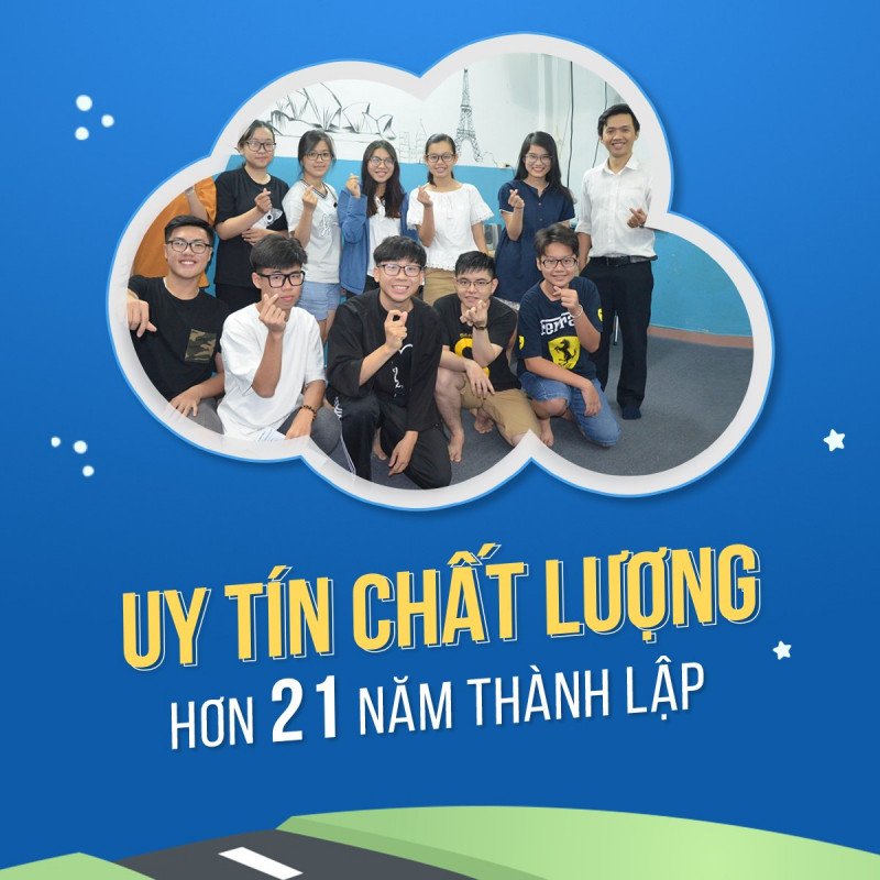 Học viên thực hành giao tiếp tại Ngoại Ngữ NewSky Quận 12