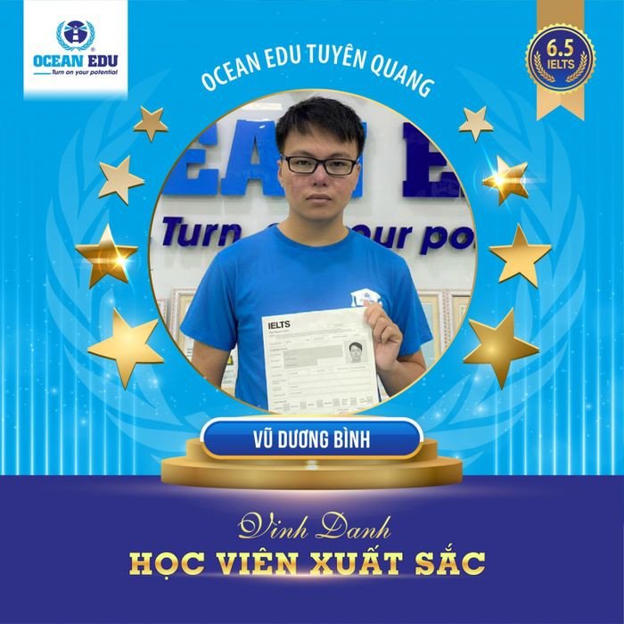 Học viên tương tác trong lớp học tại trung tâm Anh ngữ Ocean Edu Quy Nhơn.