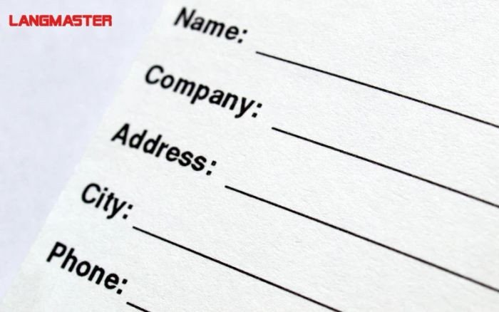 Hướng dẫn cách viết địa chỉ chung cư bằng tiếng Anh minh họa