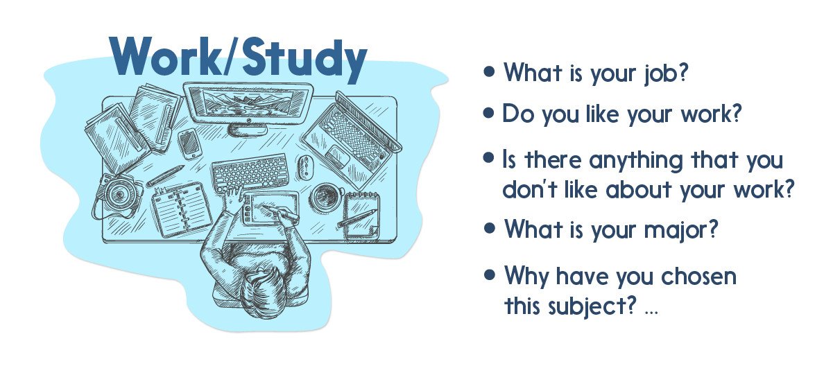 IELTS Speaking Part 1 chủ đề Work/ Study