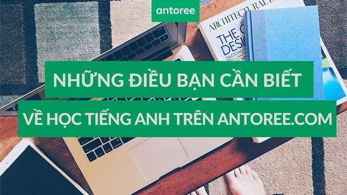 Khóa học tiếng Anh trực tuyến Antoree