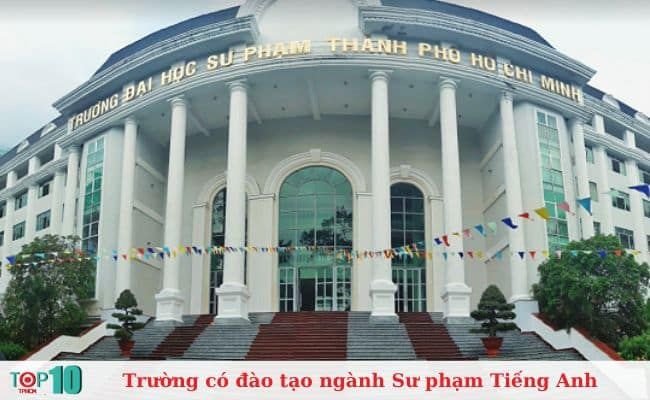 Khuôn viên xanh mát của Đại học Sư phạm TP.HCM, địa chỉ tin cậy cho chuyên ngành sư phạm tiếng Anh.
