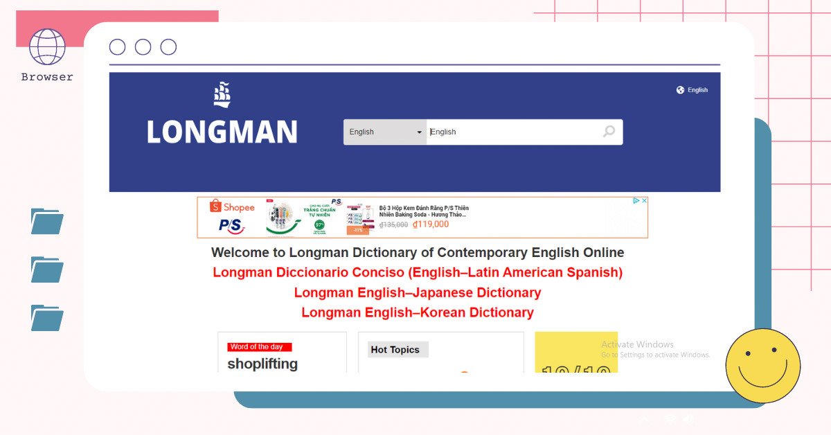 Longman Dictionary of Contemporary English Online cung cấp phiên âm chuẩn