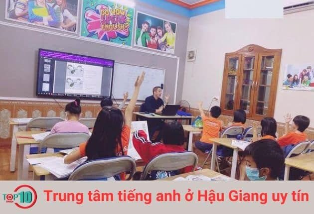 Lớp học tiếng Anh tại Trung tâm Anh ngữ Phúc An Hậu Giang