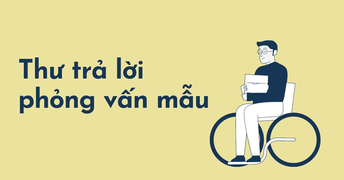 Mẫu thư xác nhận trả lời phỏng vấn tiếng Anh chuyên nghiệp