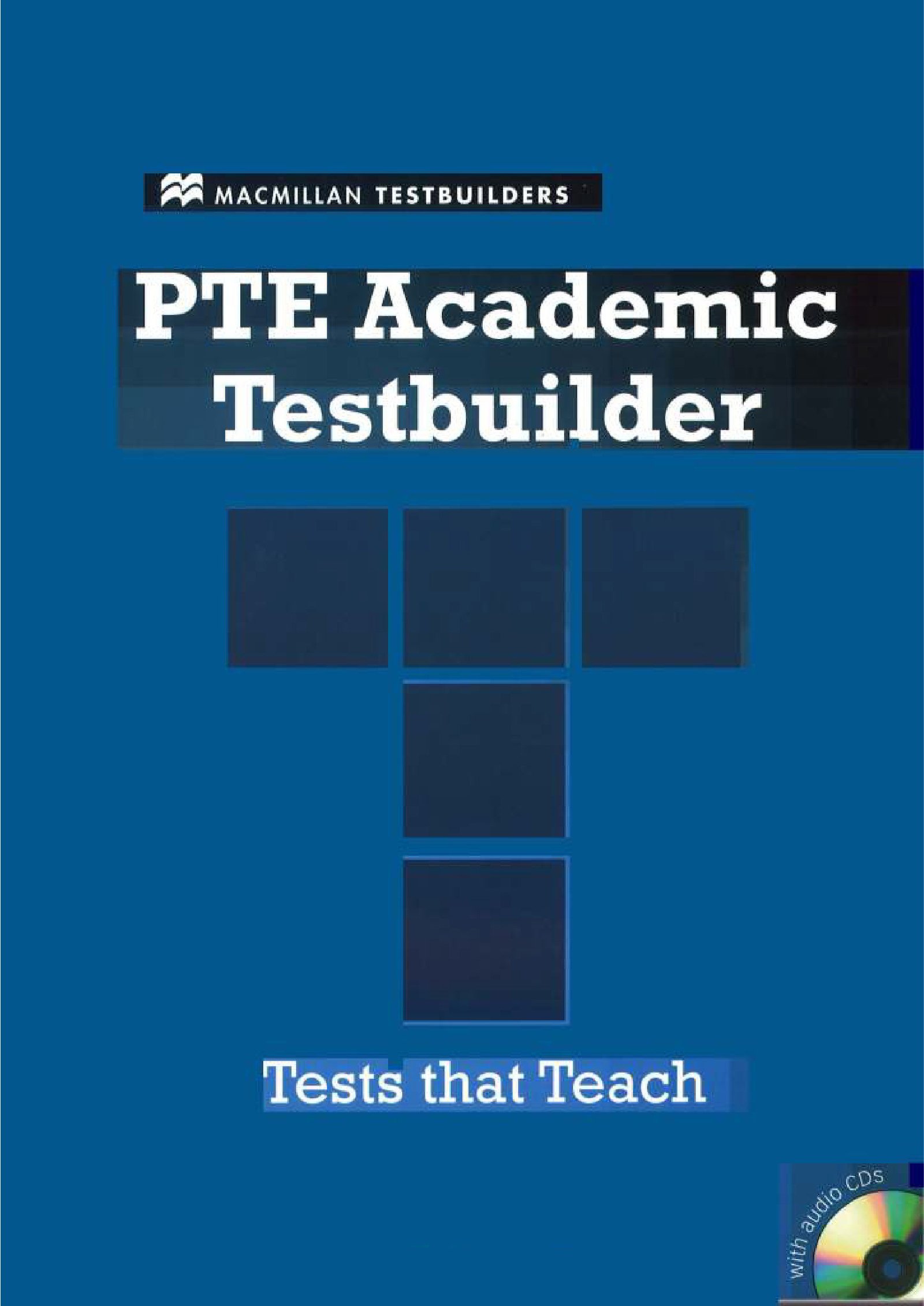 Mô tả sách PTE Academic Test Builder, một trong những tài liệu tự học PTE hiệu quả