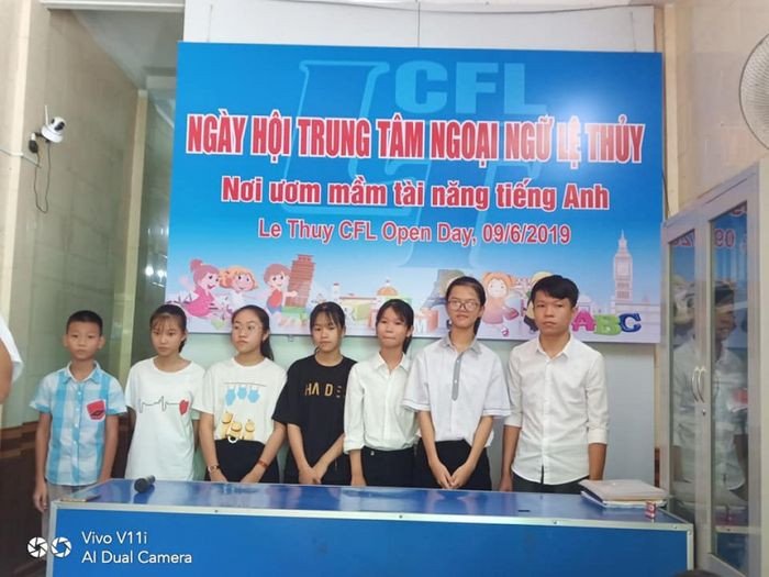 Môi trường học tiếng Anh tại Lệ Thủy CFL