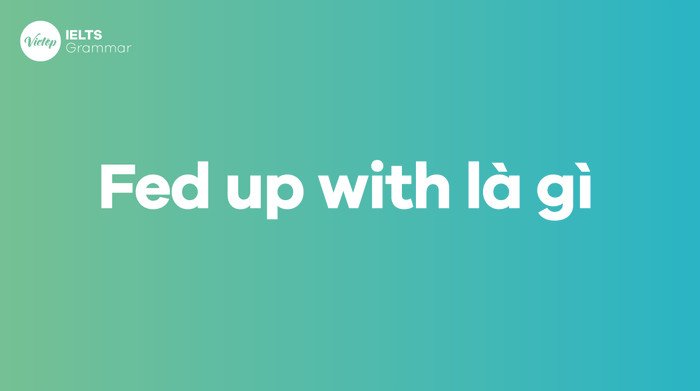 Một người đang thể hiện sự chán ngán, minh họa ý nghĩa của cụm từ fed up with.