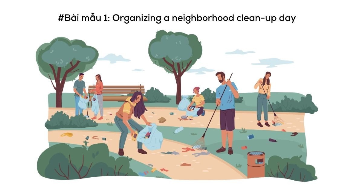 Một nhóm tình nguyện viên đang cùng nhau dọn dẹp và cải tạo khu vực công cộng, thể hiện lợi ích của hoạt động tình nguyện trong việc xây dựng cộng đồng.