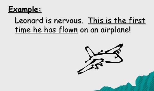 Người đàn ông suy nghĩ về trải nghiệm mới, minh họa ý nghĩa cấu trúc This is the first time