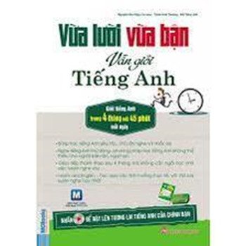 Người đang đọc sách học tiếng Anh dù bận rộn