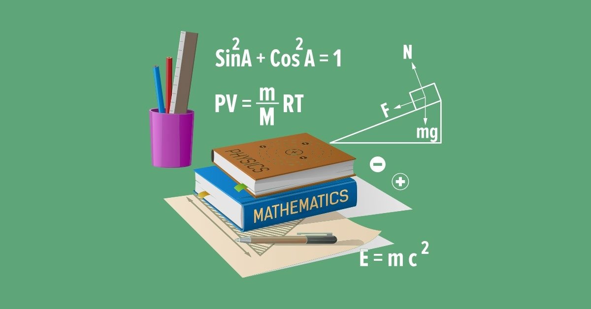 Người học tập trung ghi chép các thuật ngữ tiếng Anh chuyên ngành toán học