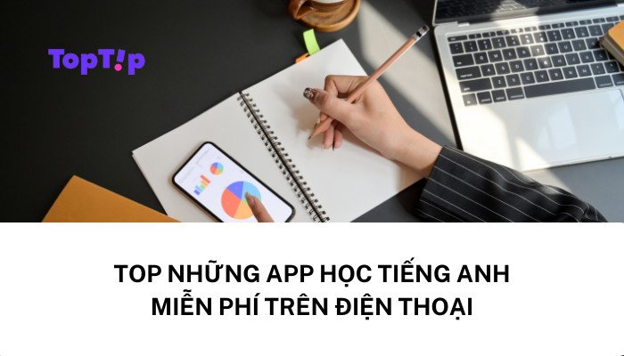 Người học tiếng Anh trên điện thoại, tận dụng ứng dụng học tiếng Anh