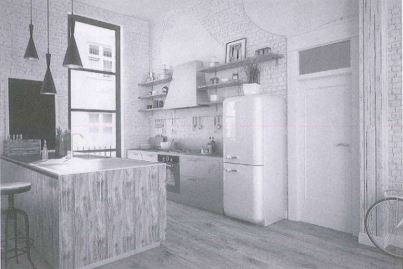 Nhân viên nhà bếp đang bận rộn chuẩn bị các món ăn