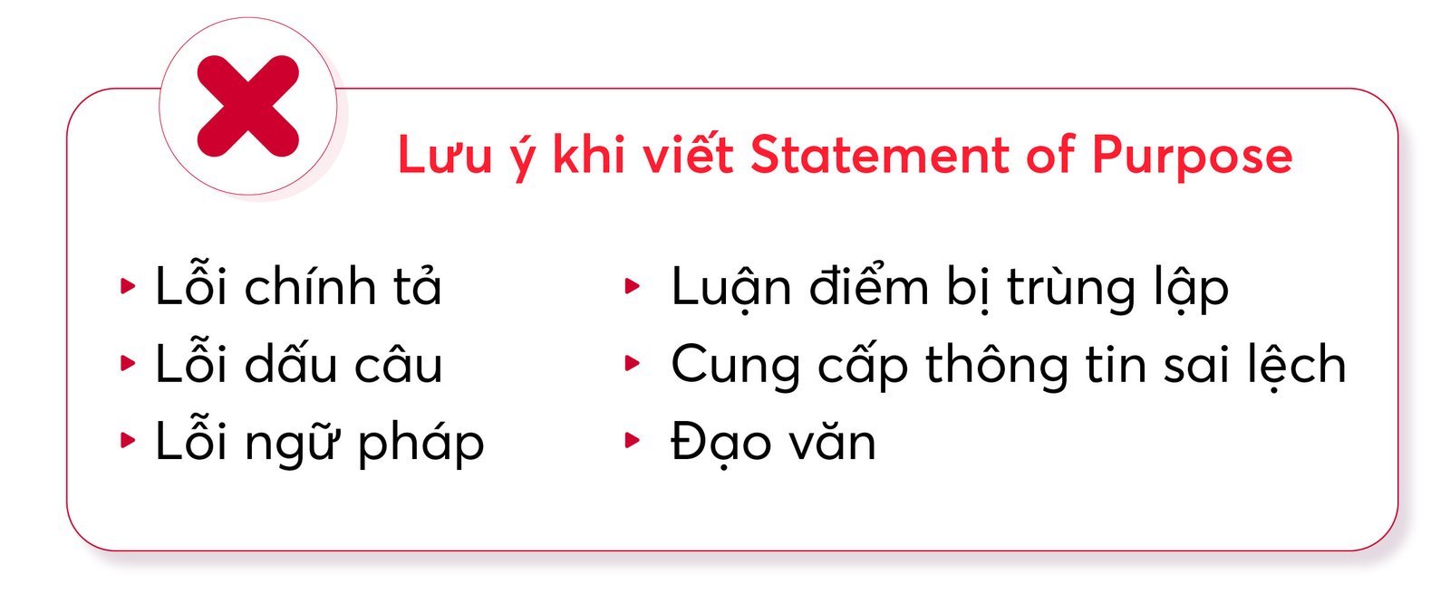 Những lưu ý cần thiết để viết Statement of Purpose (SOP) ấn tượng và tránh lỗi sai phổ biến