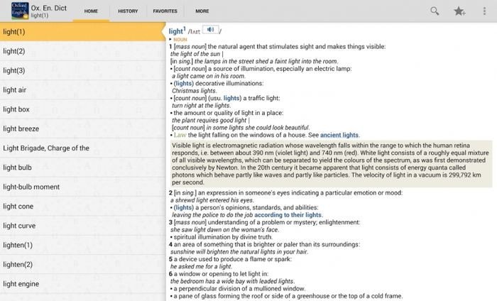 Oxford Dictionary of English