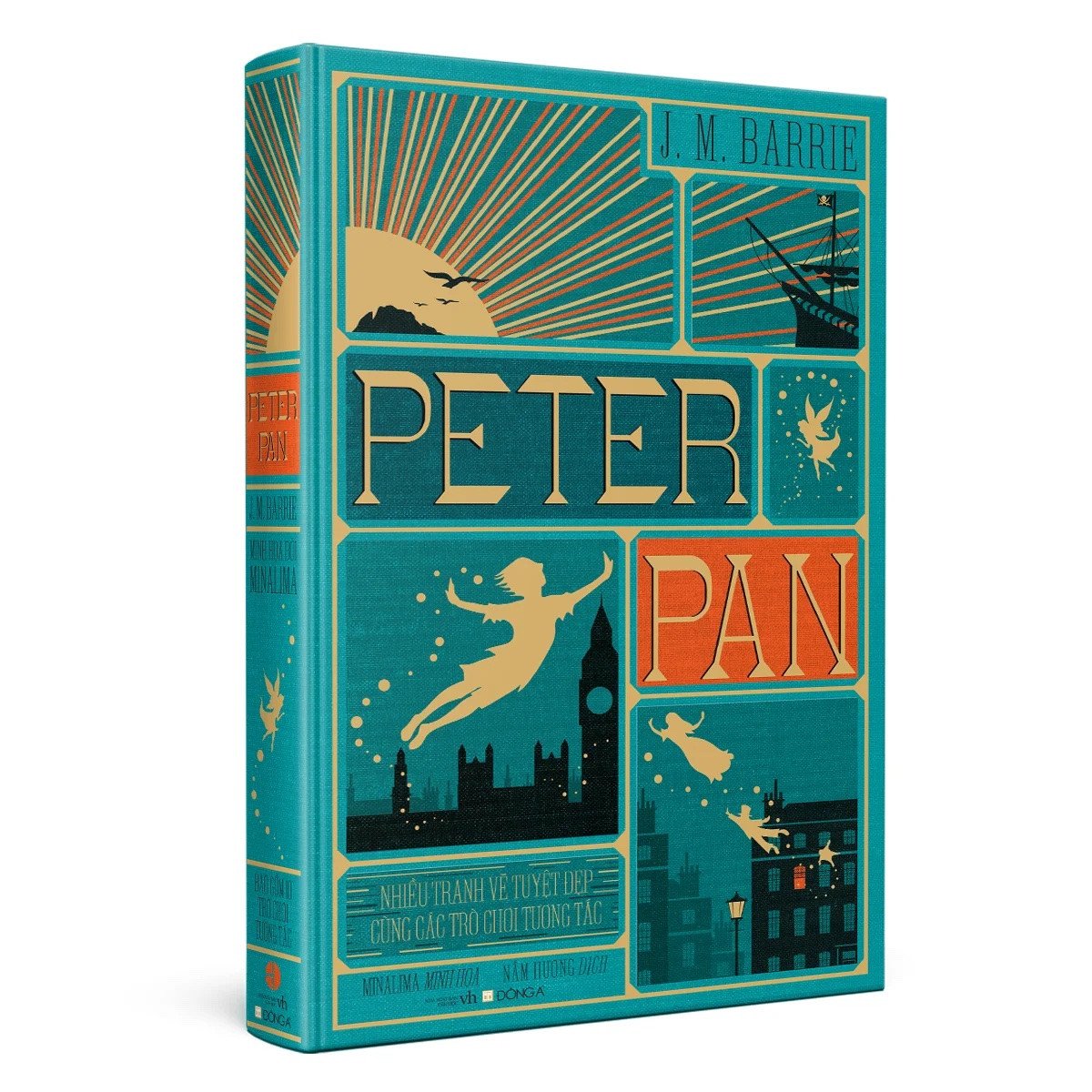 Peter Pan bay lượn trên vùng đất Neverland thần tiên