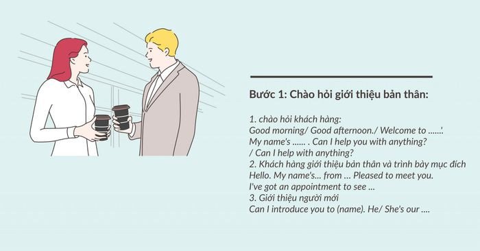 Quy trình và các bước giao tiếp tiếng Anh cơ bản khi đón tiếp đối tác